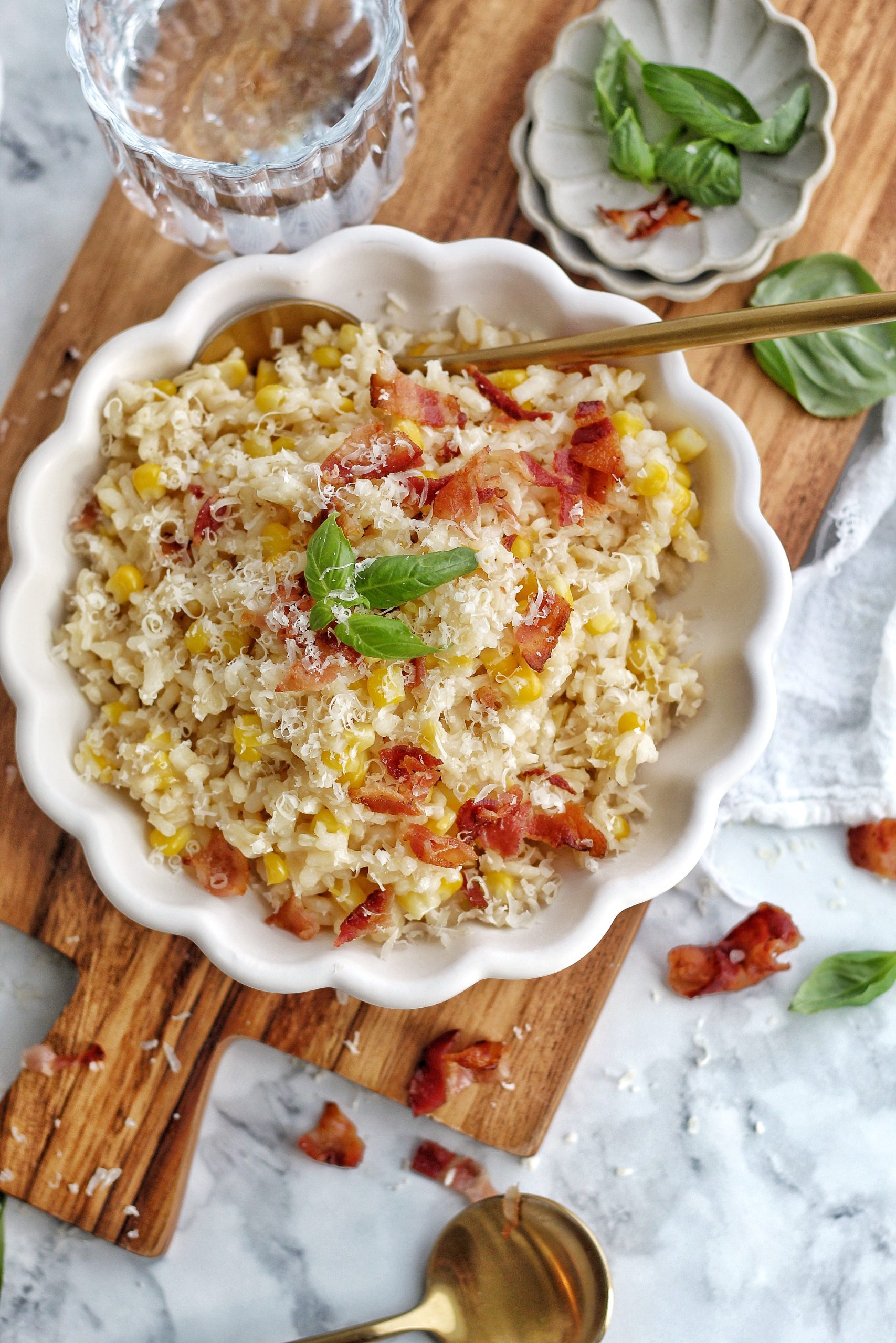Sweet Corn Risotto